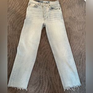 Re/Done Stove Pipe Comfort Stretch Jeans